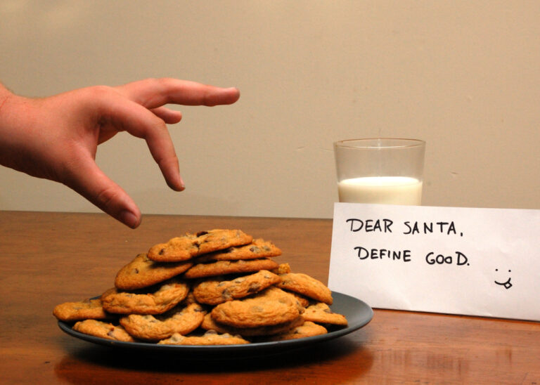 Santa Asks for Gluten-Free Cookies and Almond Milk This Year