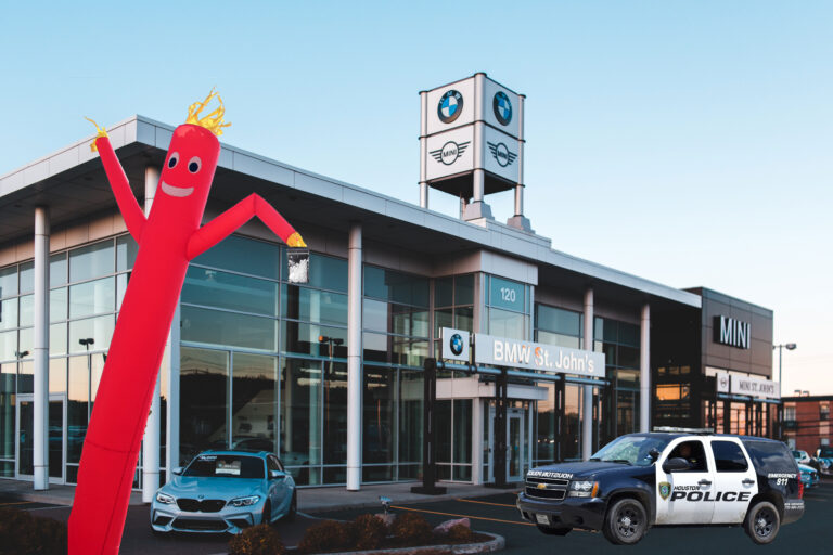 Wacky Waving Inflatable Arm Flailing Tube Man Arrested for Possession of MDMA