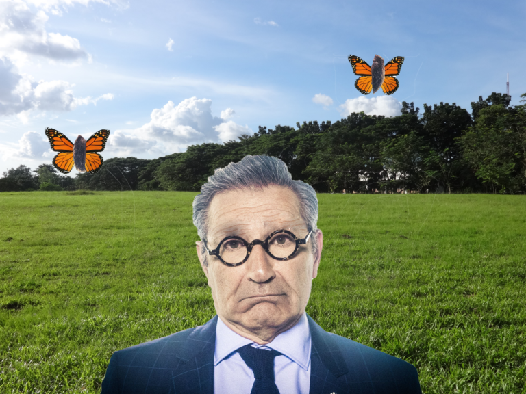Eugene Levy’s Eyebrows Finally Morph Into Butterflies