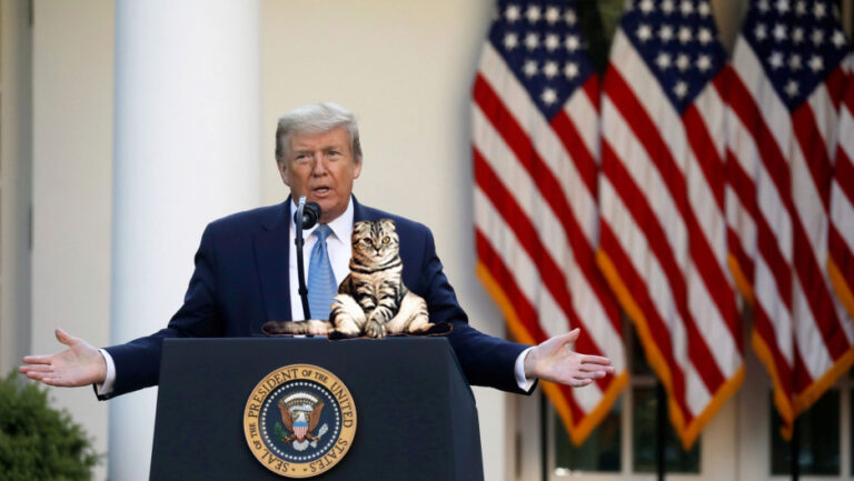 “I Got a Dog. Are You Happy Now?” Trump Announces to Country