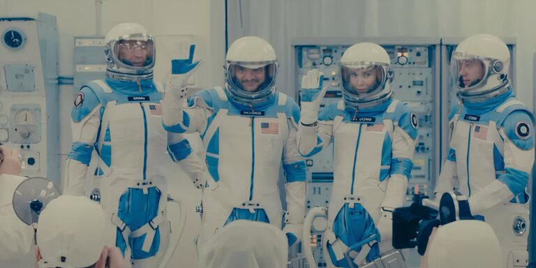 After All-Woman Crew’s Historic Space Trip, Marvel Sends ‘Fantastic Four’ Cast to Space for Promo