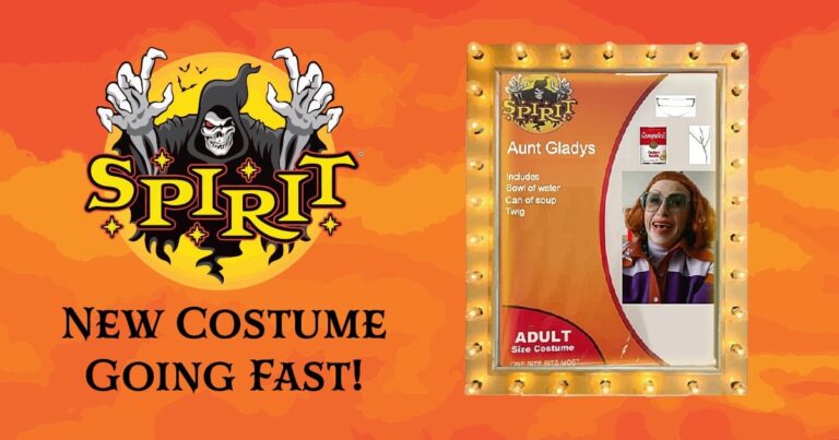 Aunt Gladys Is Spirit Halloween’s Hottest Costume of the Year