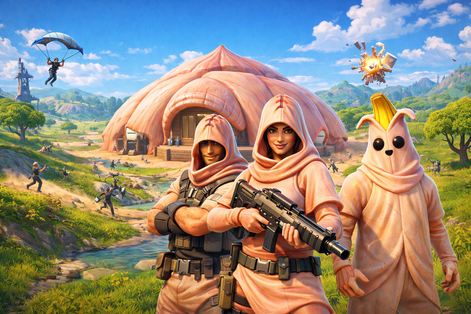 Gamers React as Fortnite Unveils “ForeSkins” in Most Random Update Yet