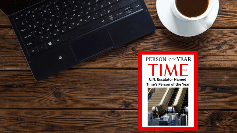 Time Magazine Names Broken Escalator Person of the Year, Humanity Officially Benched